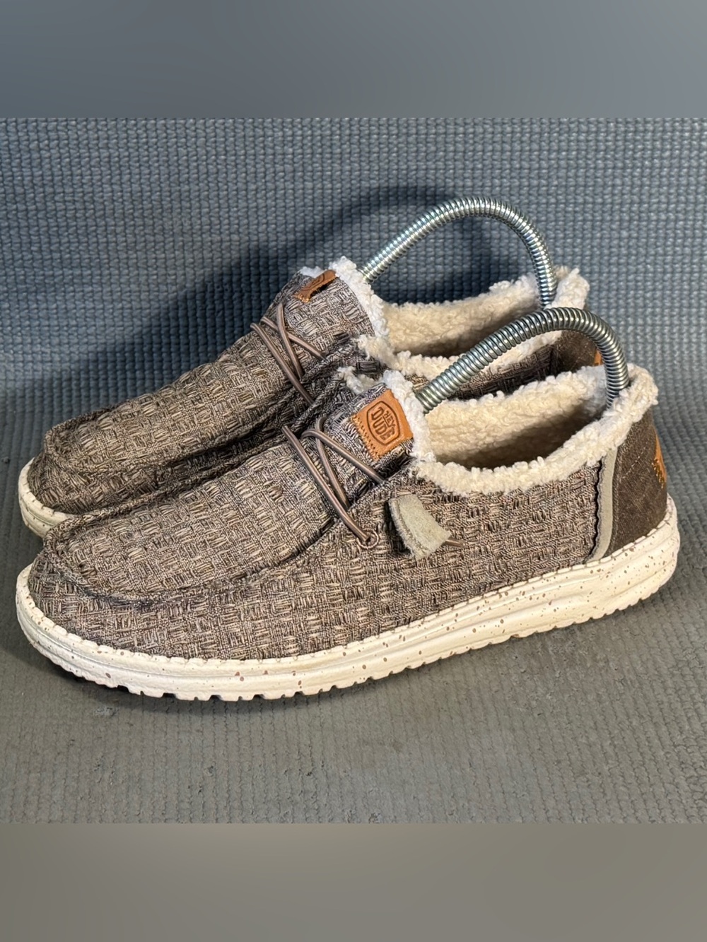 Hey Dude Women’s Wendy Warmth Brown Slip On Comfort Shoes Size 7